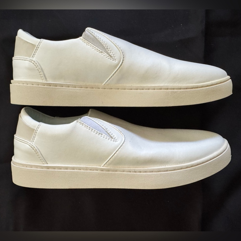 Thousand Fell Women’s Slip-On Sneakers Shoes White Size 9
